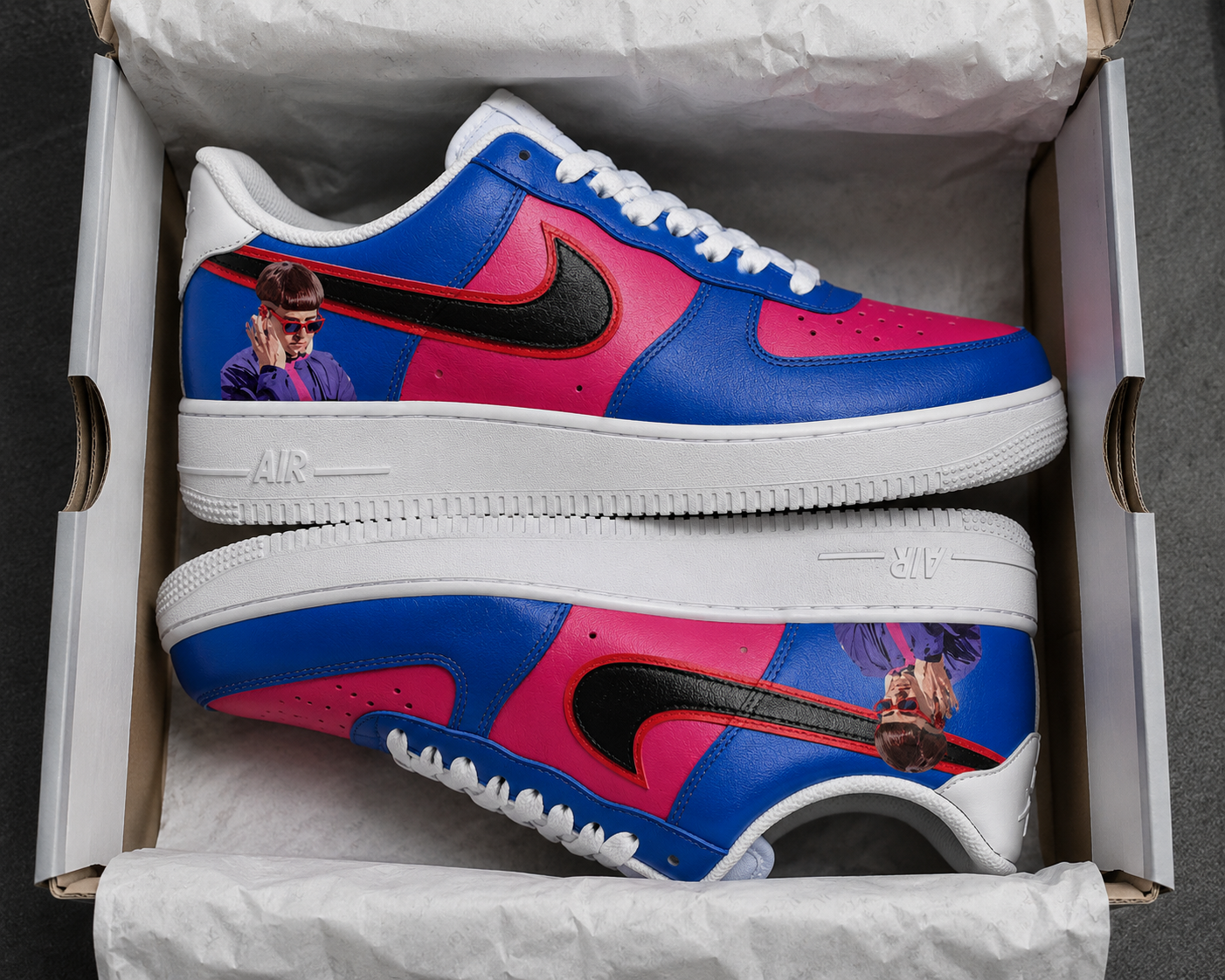 Oliver Tree Custom Painted Shoes - LIMITED EDITION