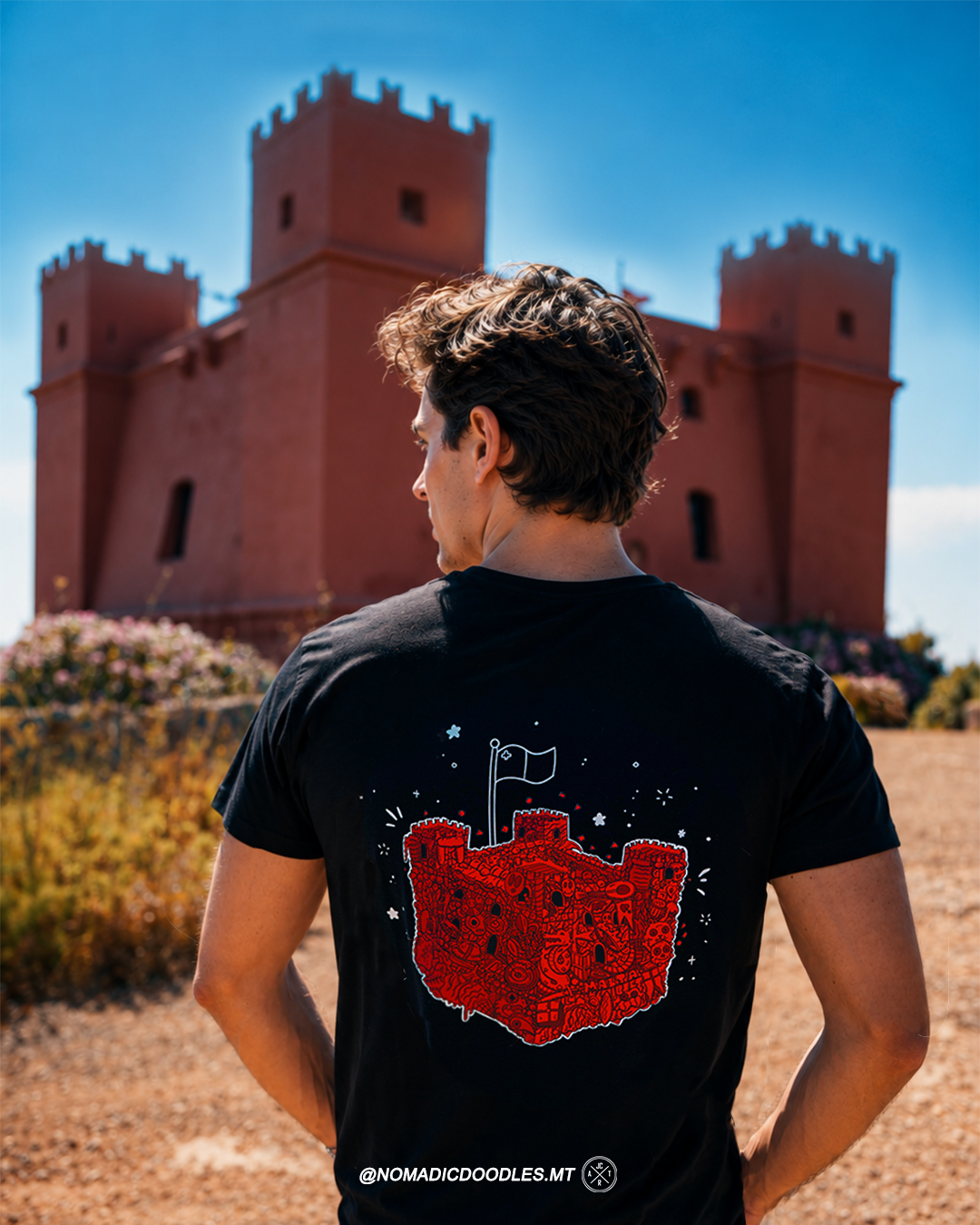"The Red Tower" - T Shirt
