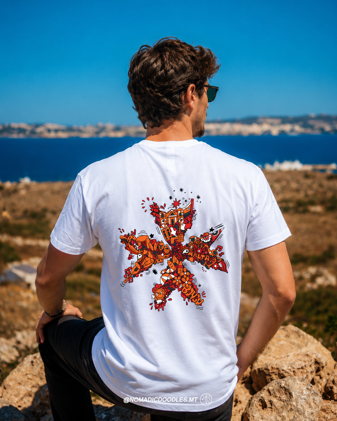 "The Maltese Cross" - T Shirt