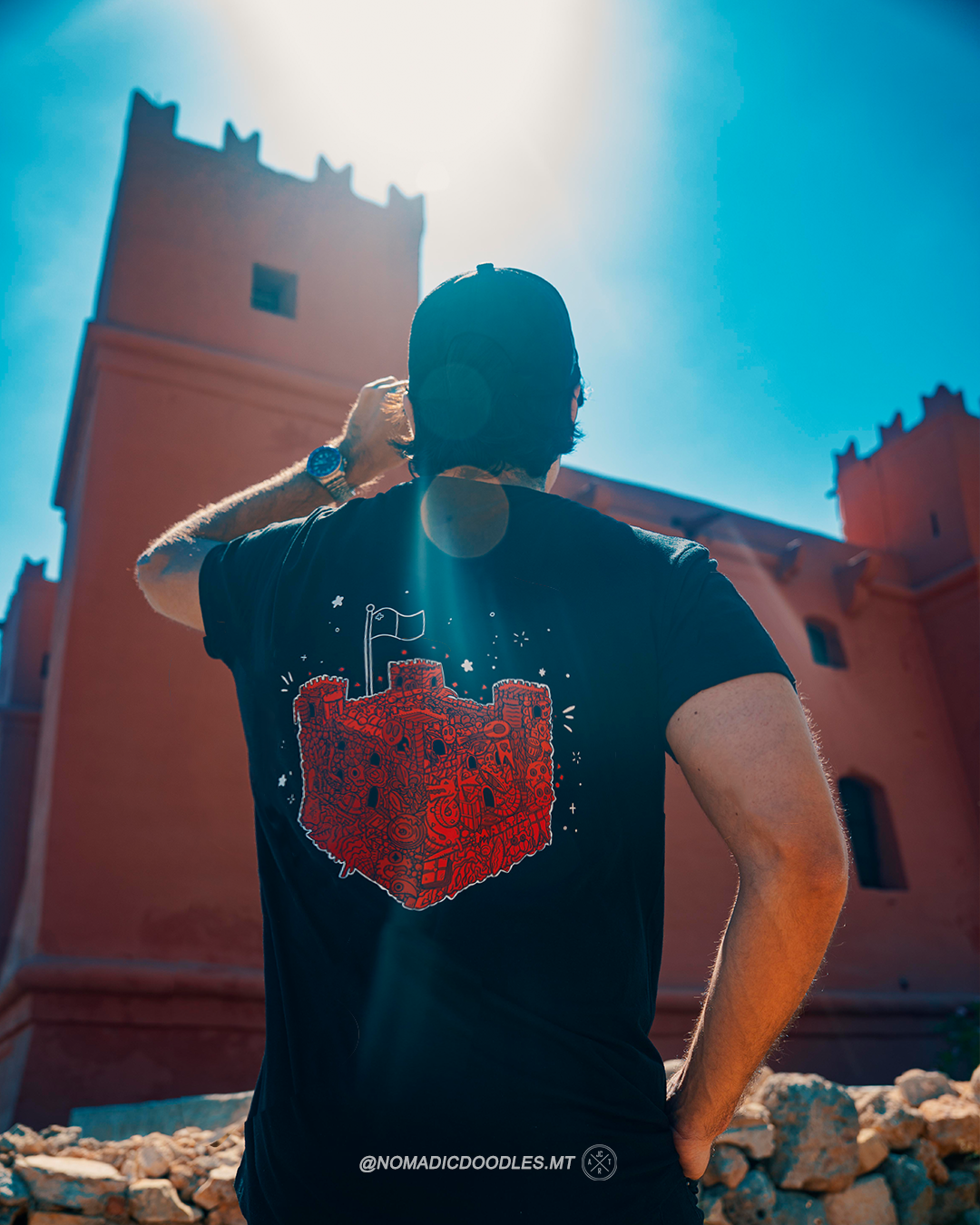 "The Red Tower" - T Shirt